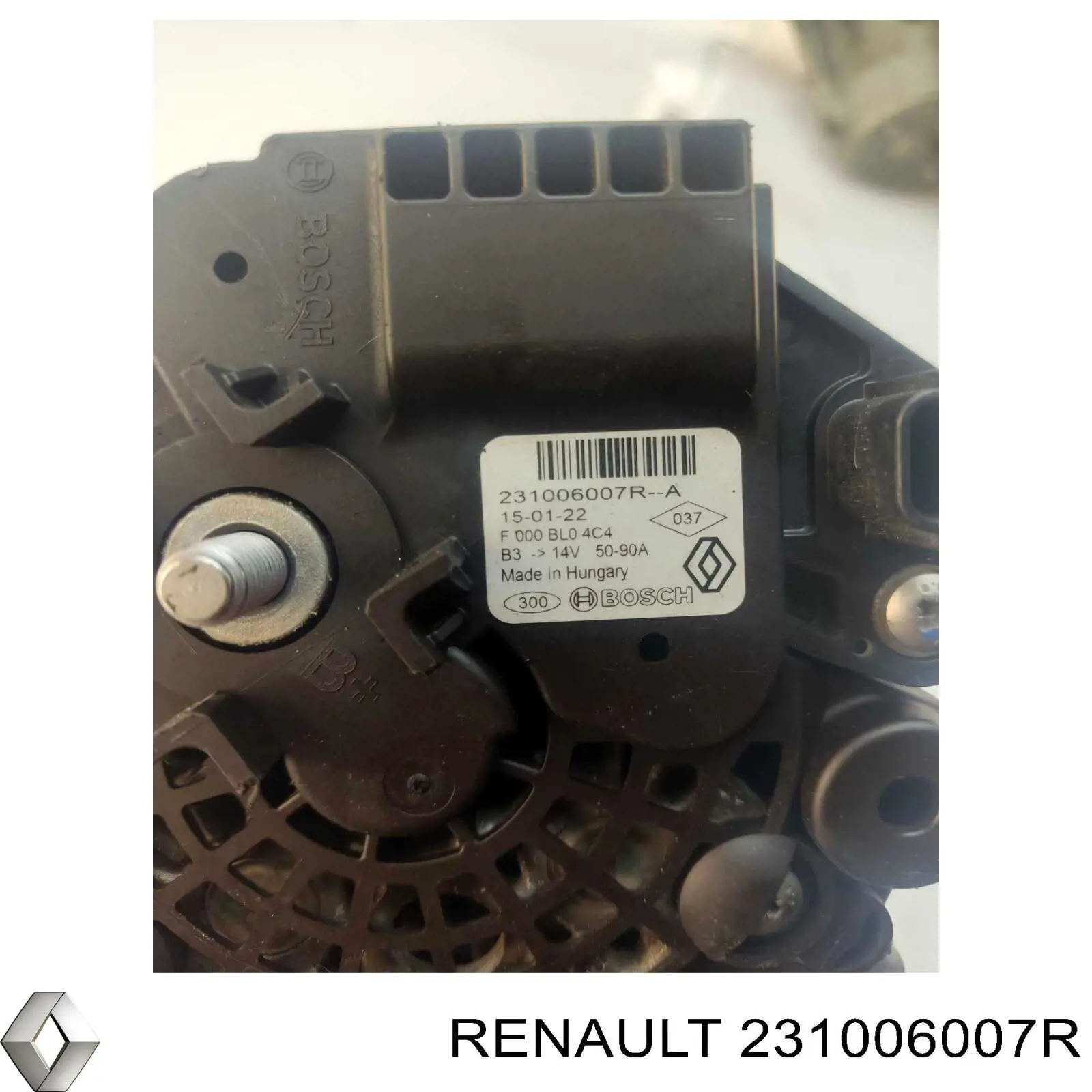 Купити 231006007R Renault (RVI) Генератор