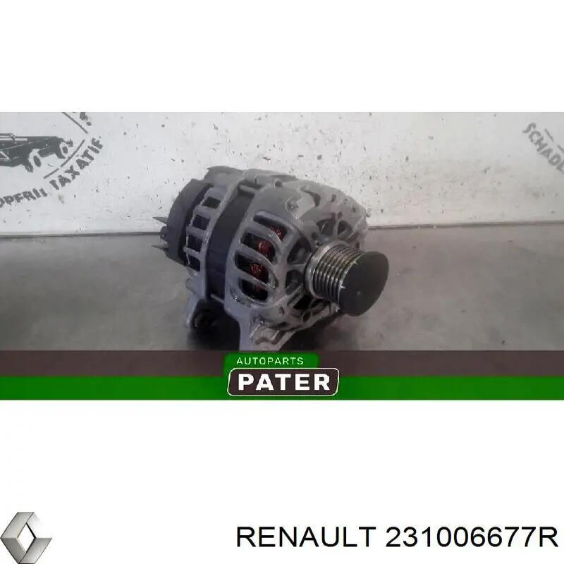 Генератор Renault (RVI) 231006677R ціна, від 169.01 USD