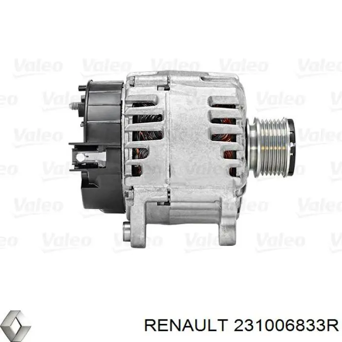 Генератор Renault (RVI) 231005770R ціна, від 214.42 USD
