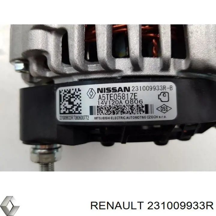 231009933R Renault (RVI) Авто генератор