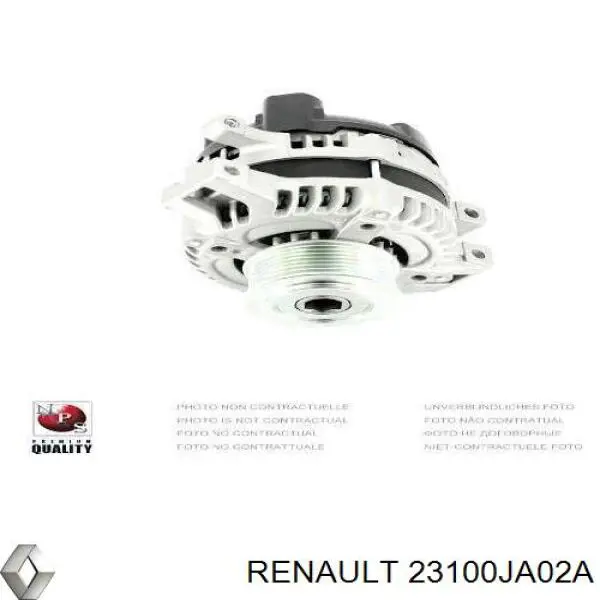 Купити 23100JA02B Nissan/Infiniti Генератор