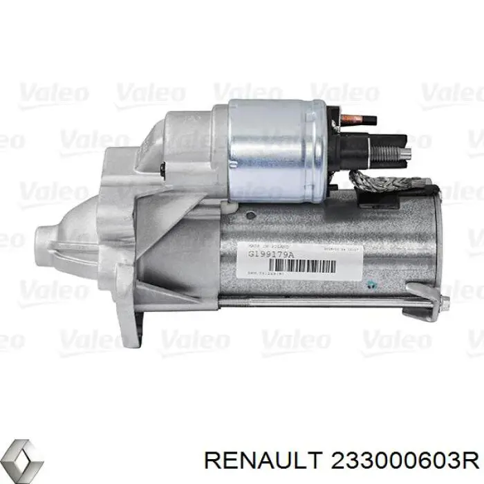 Стартер Renault (RVI) 233000603R ціна, від 63.42 USD