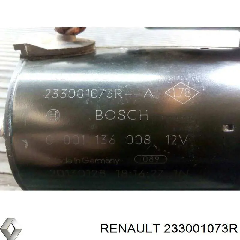 Стартер Renault (RVI) 233001073R ціна, від 40.87 USD