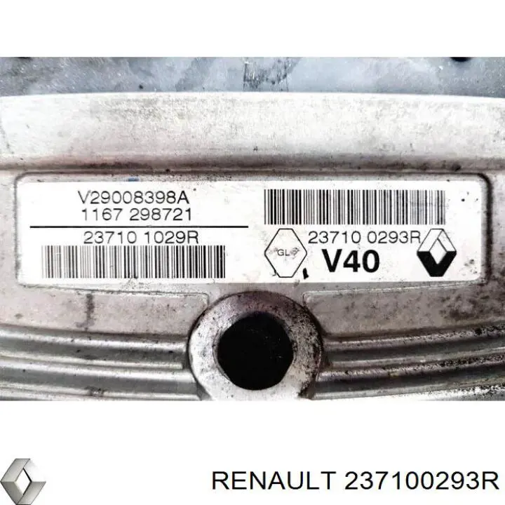Електронний блок керування двигуном 237100293R Renault (RVI)