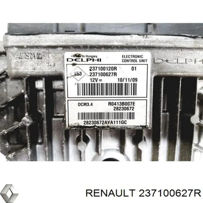 Електронний блок керування двигуном 237100422R Renault (RVI)