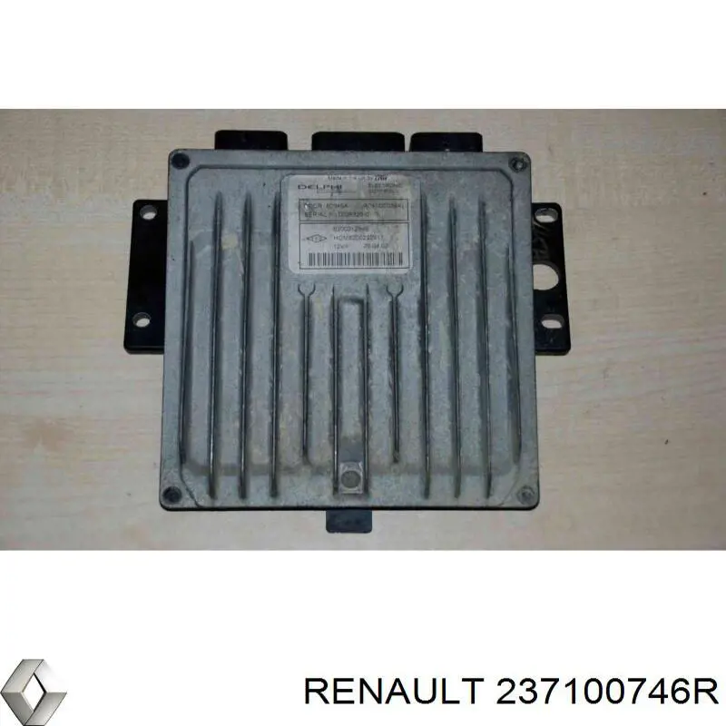 Електронний блок керування двигуном 237100746R Renault (RVI)