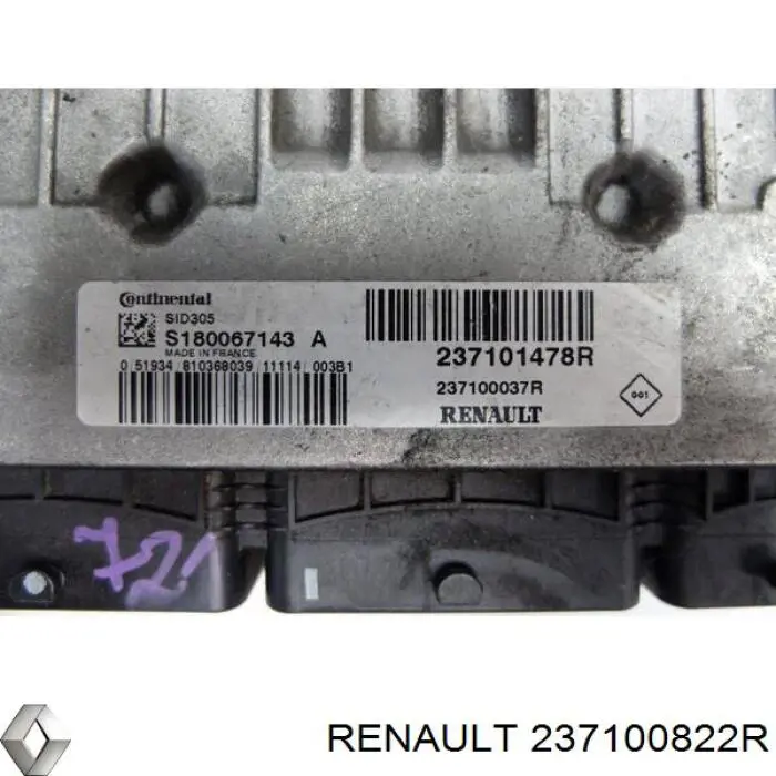 237100822R Renault (RVI) Блок електронного управління