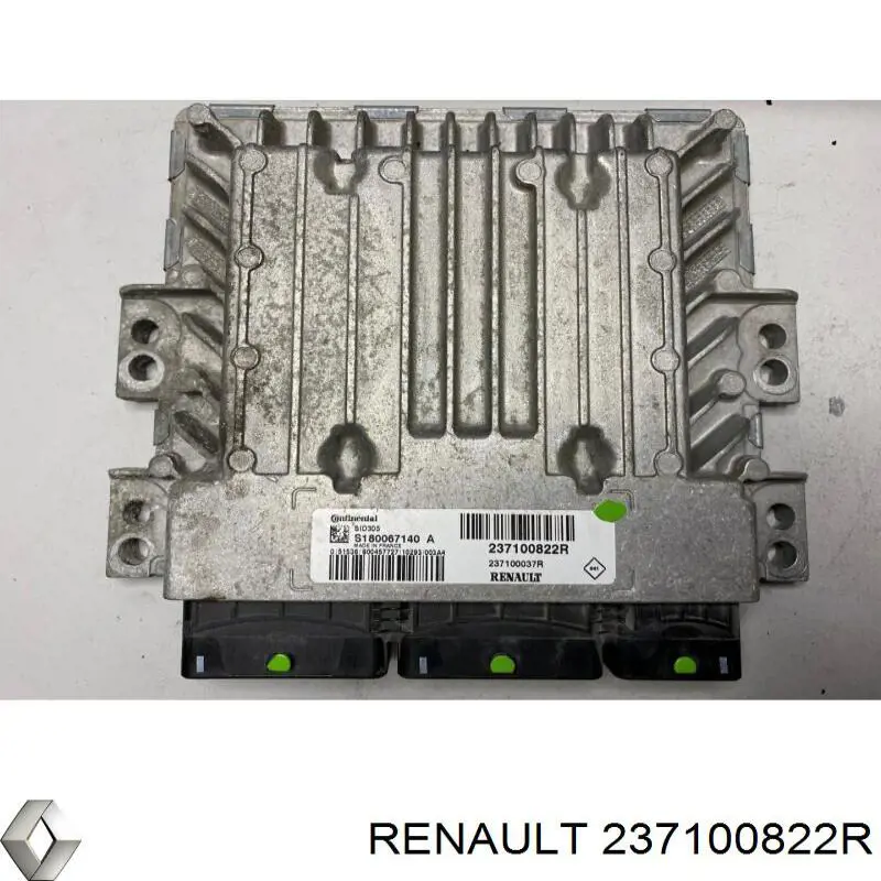 Електронний блок керування двигуном 237100822R Renault (RVI)