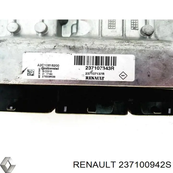 Електронний блок керування двигуном 237100942S Renault (RVI)