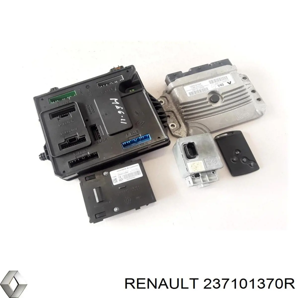 Електронний блок керування двигуном 237100858R Renault (RVI)