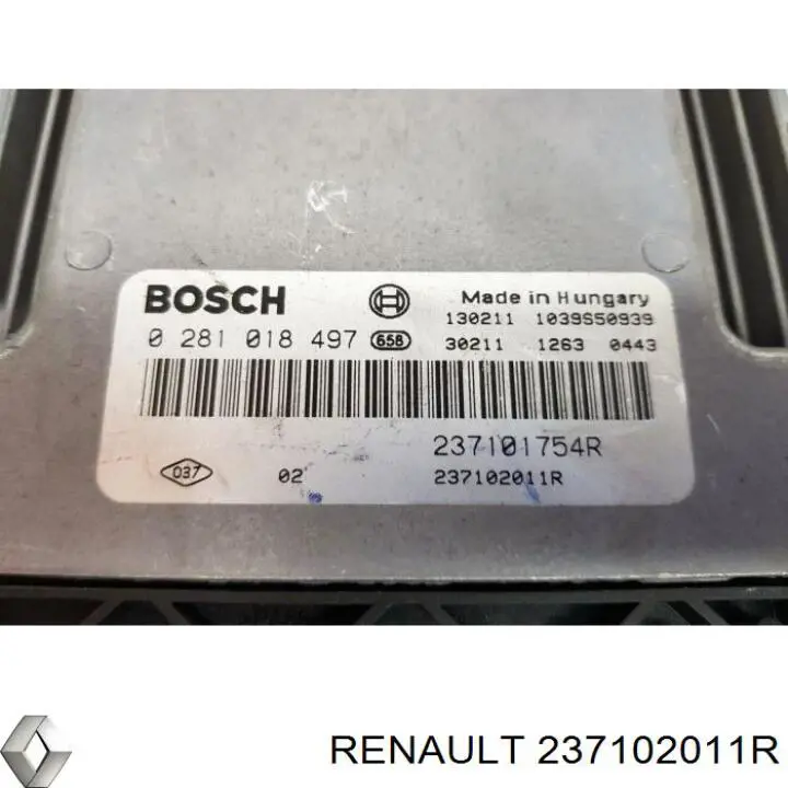 Купити 237102011R Renault (RVI) Модуль управління двигуном