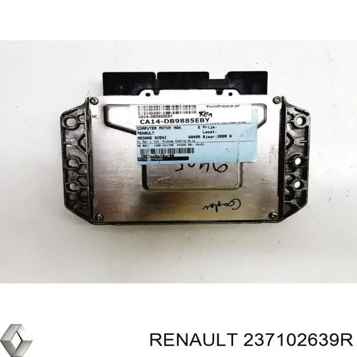Електронний блок керування двигуном 237102499R Renault (RVI)