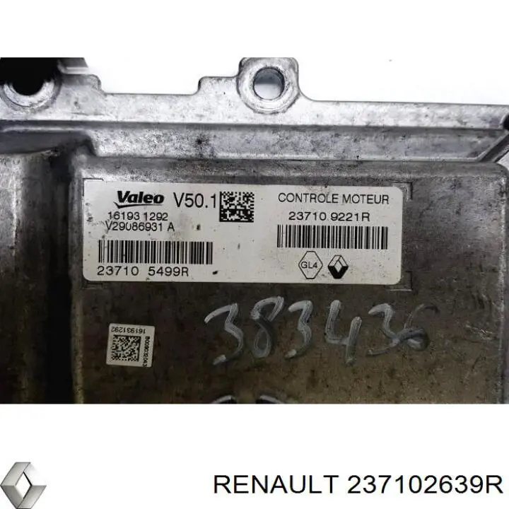 237102639R Renault (RVI) Блок електронного управління