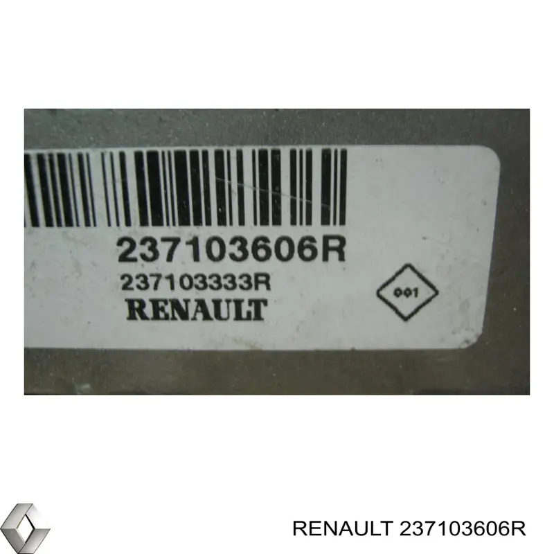 ЕБУ Renault (RVI) 237103606R ціна, від 183.27 USD