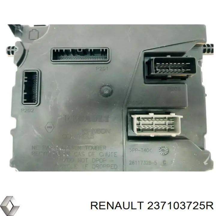 Електронний блок керування двигуном 237103725R Renault (RVI)
