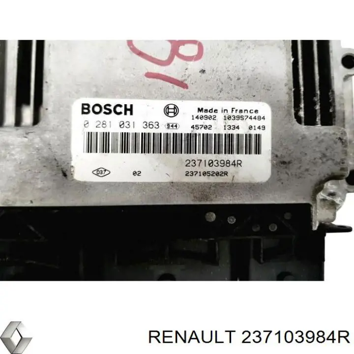 Купити 237103984R Renault (RVI) Модуль управління двигуном