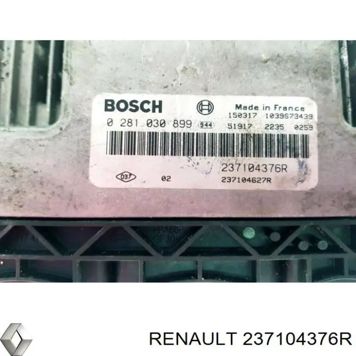 Купити 237104376R Renault (RVI) Модуль управління двигуном