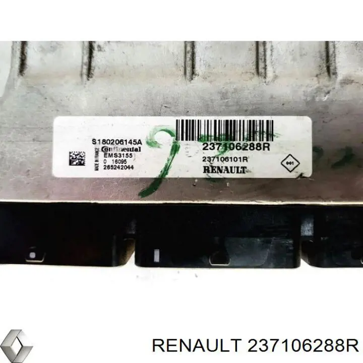 Електронний блок керування двигуном 237106288R Renault (RVI)