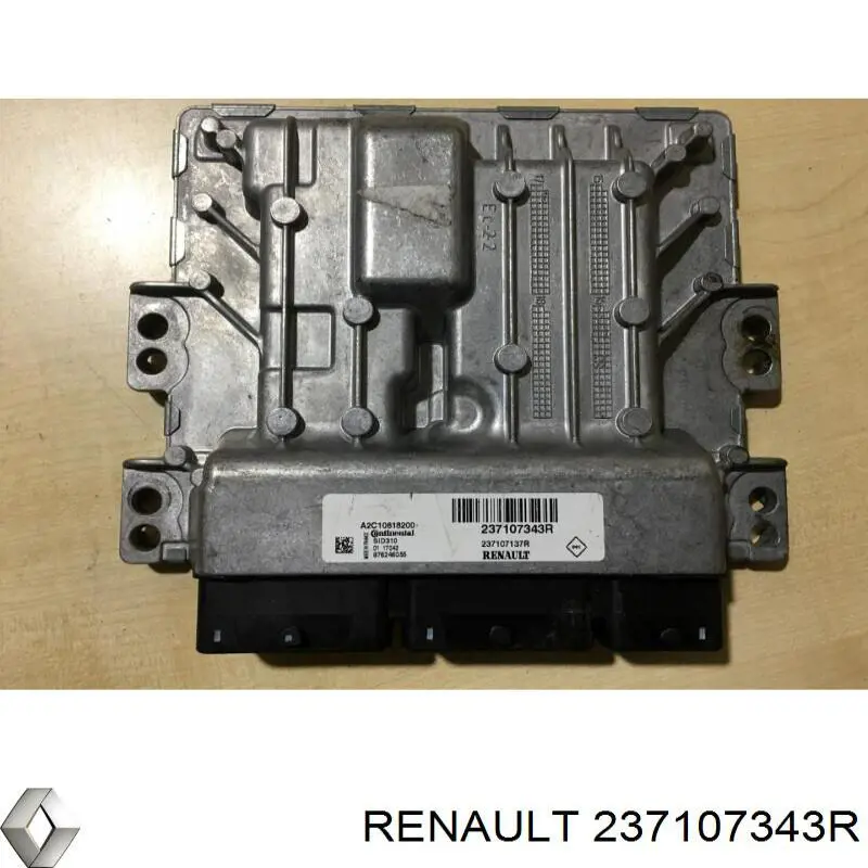 Електронний блок керування двигуном 237107343R Renault (RVI)