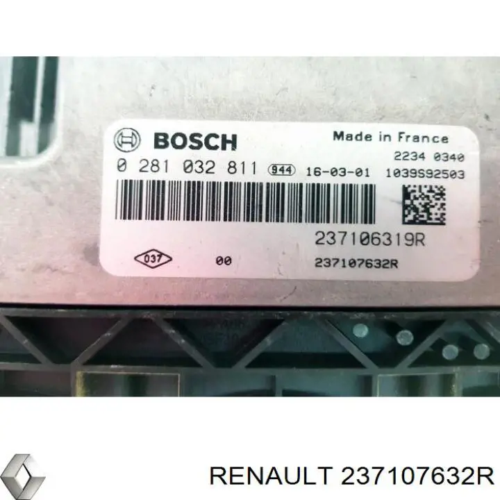 ЕБУ Renault (RVI) 237107632R ціна, від 120.63 USD