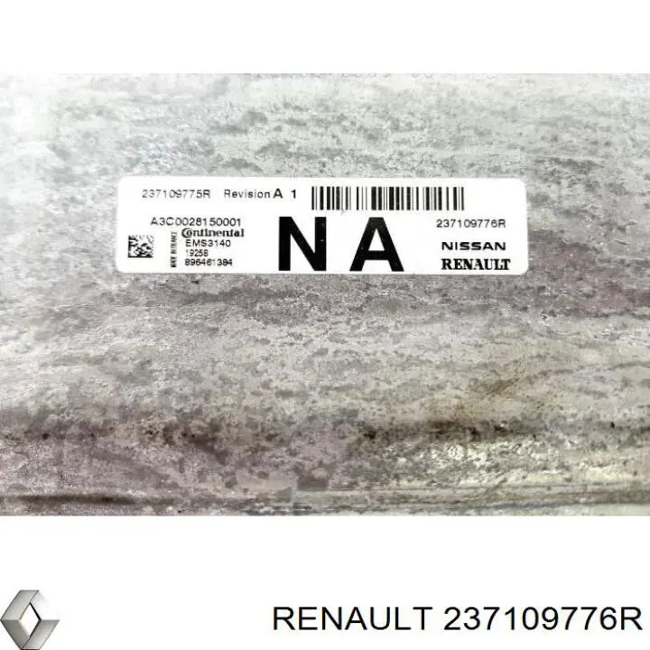 Блок двигуна Renault (RVI) 237109776R