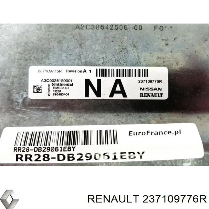 ЕБУ Renault (RVI) 237109776R ціна, від 163.05 USD