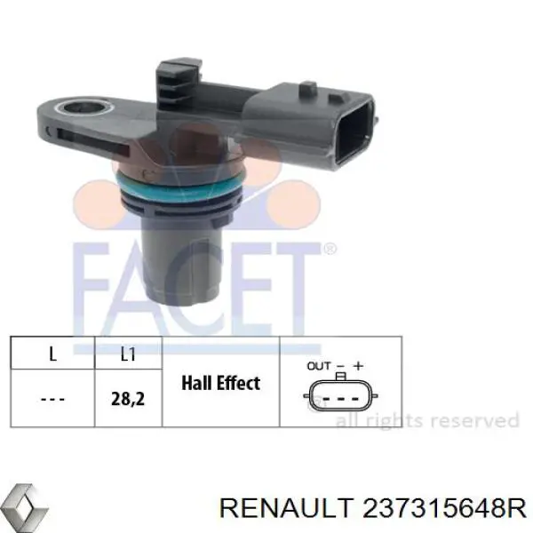 237315648R Renault (RVI) датчик положення розподільного