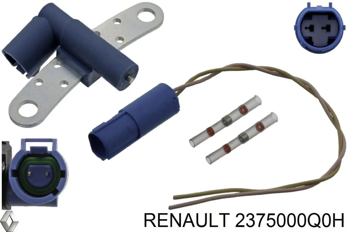Датчик обертів колінвалу Renault (RVI) 2375000Q0H ціна, від 4.62 USD