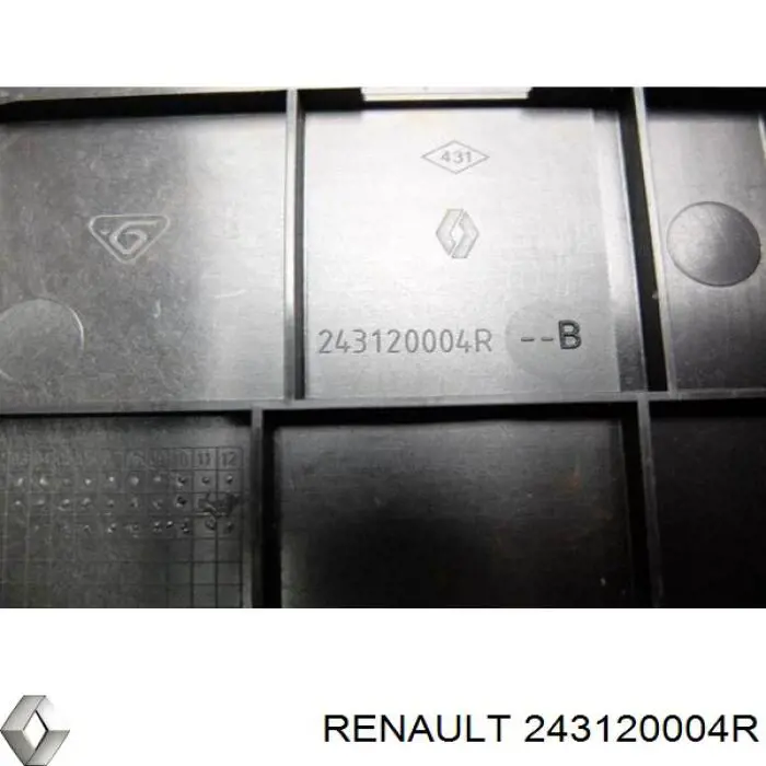 Кришка блока запобіжників Renault (RVI) 243120004R ціна, від 11.84 USD