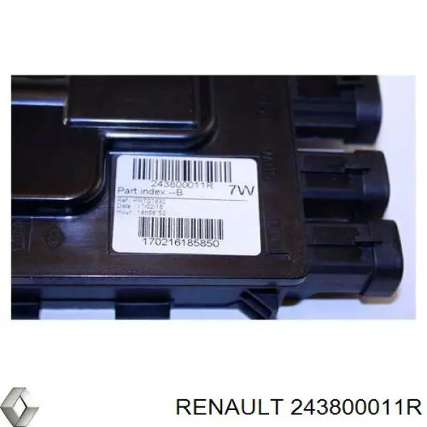 Модуль (ЕБУ) управління АКБ Renault Fluence (L3) (Рено Флюенс)
