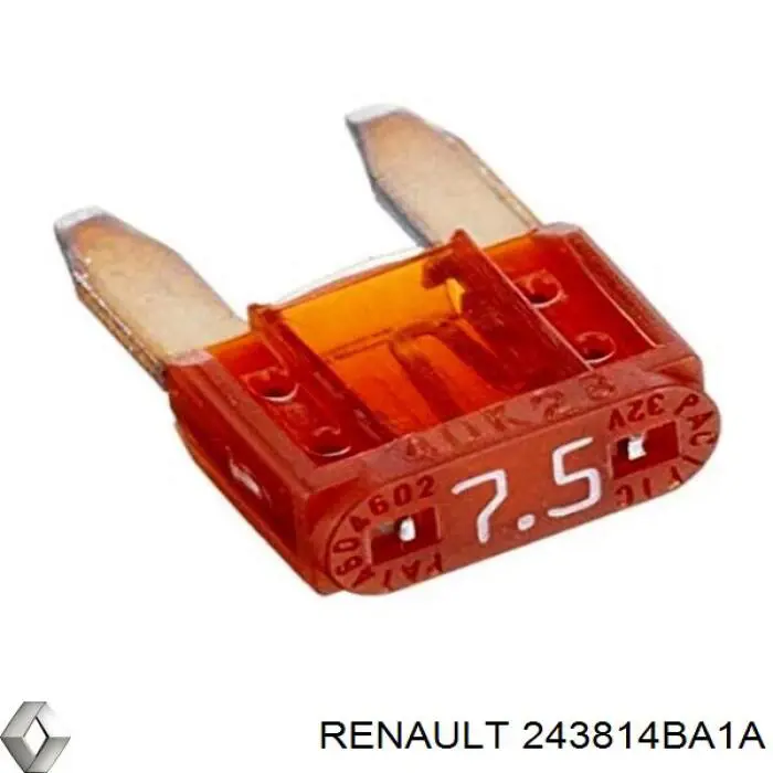 243814BA1A Renault (RVI) корпус блока запобіжників