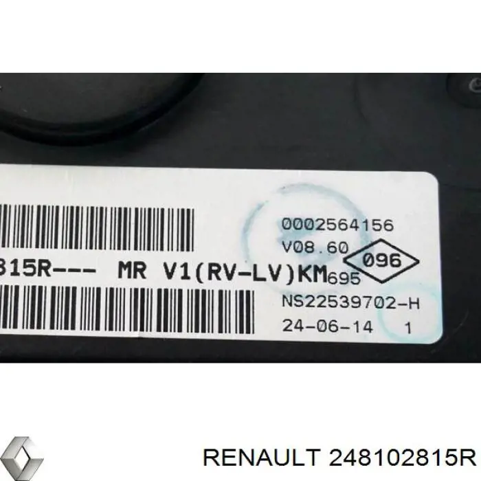 Купити 248102815R Renault (RVI) Спідометр
