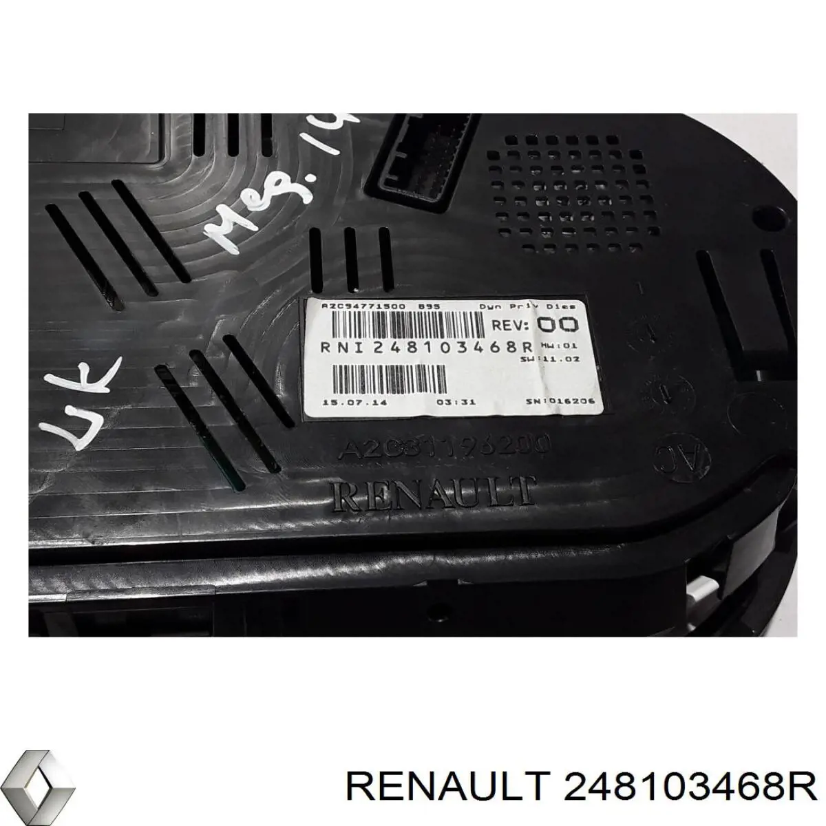Прилади управління Renault (RVI) 248103468R ціна, від 42.28 USD