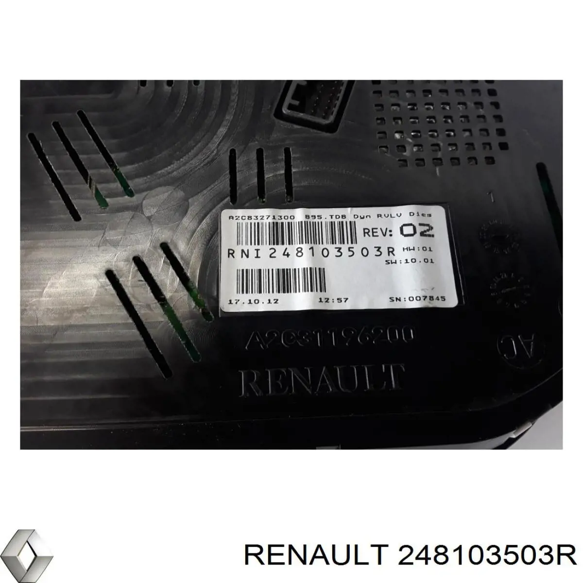 Спідометр Renault (RVI) 248103503R ціна, від 53.27 USD