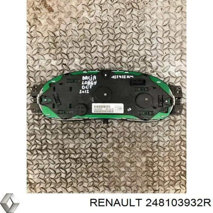 Приладова дошка-щиток приладів 248103932R Renault (RVI)