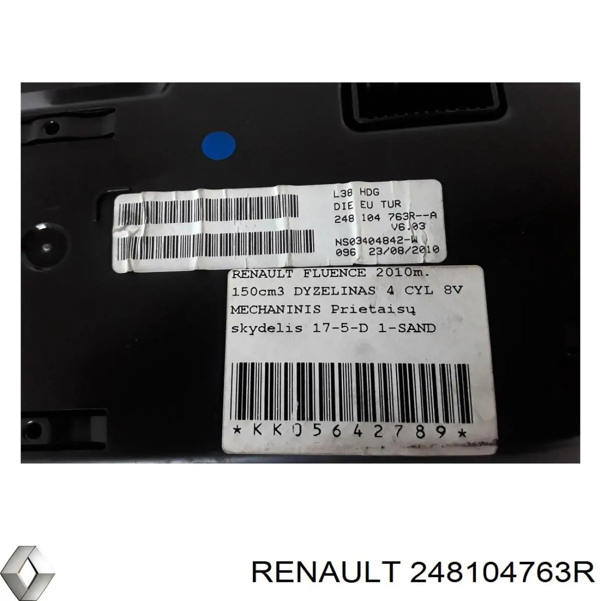 Спідометр Renault (RVI) 248104763R ціна, від 70.46 USD