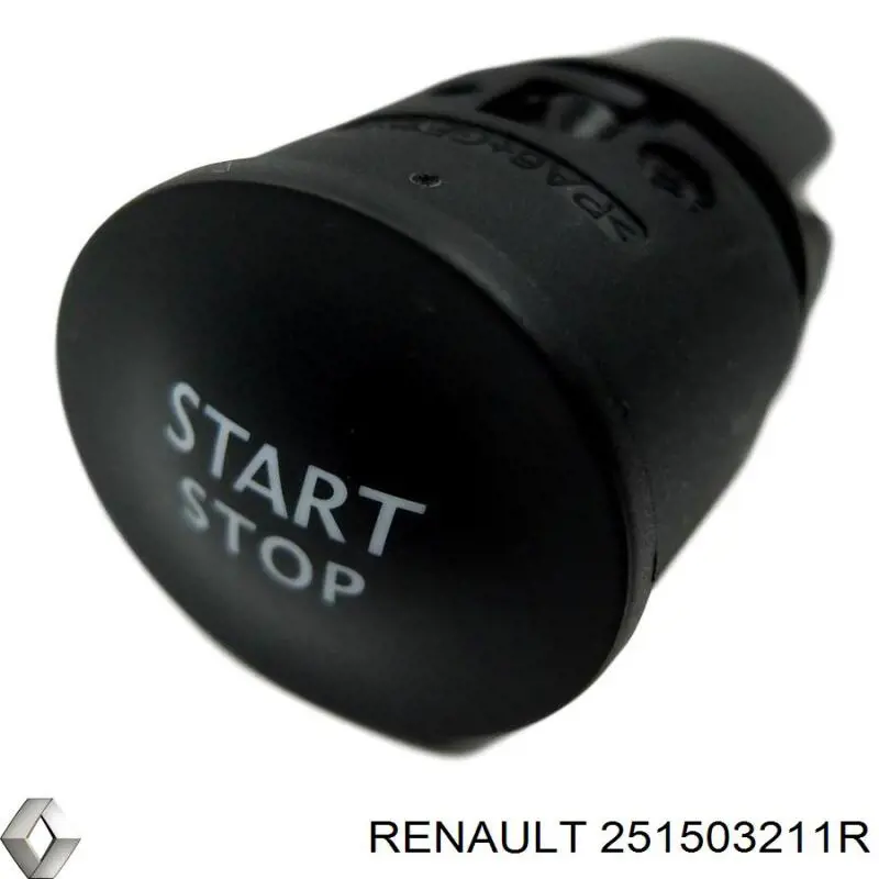 Кнопка запуску двигуна Renault Fluence (B3) (Рено Флюенс)
