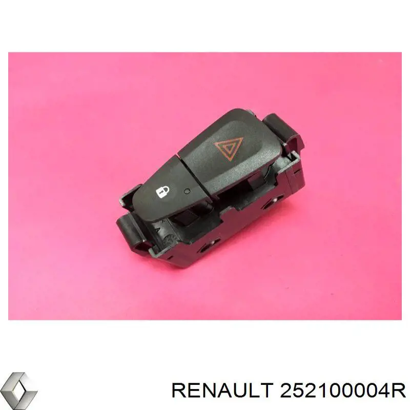 Купити 252100004R Renault (RVI) Кнопка включення аварійного сигналу