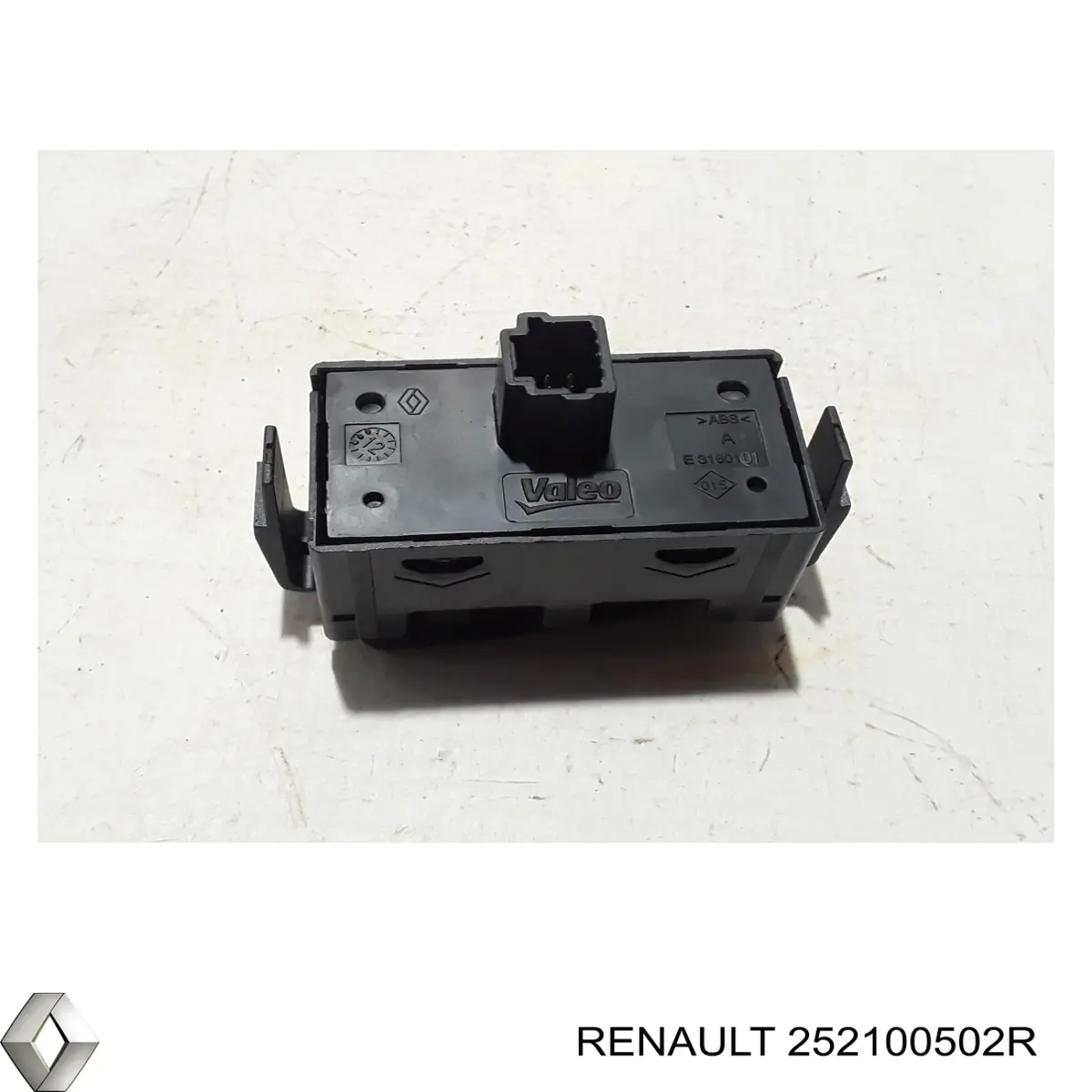 Кнопка ввімкнення аварійного сигналу 252100502R Renault (RVI)