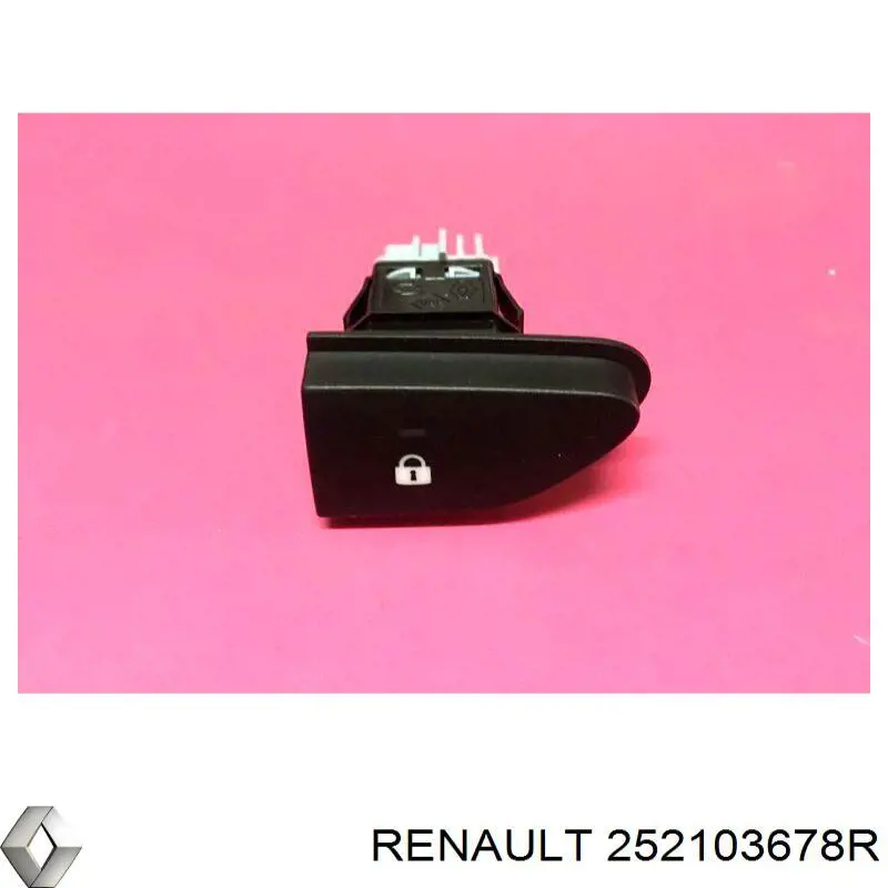 Прилади управління блокуванням замків Renault (RVI) 252103678R ціна, від 5.95 USD
