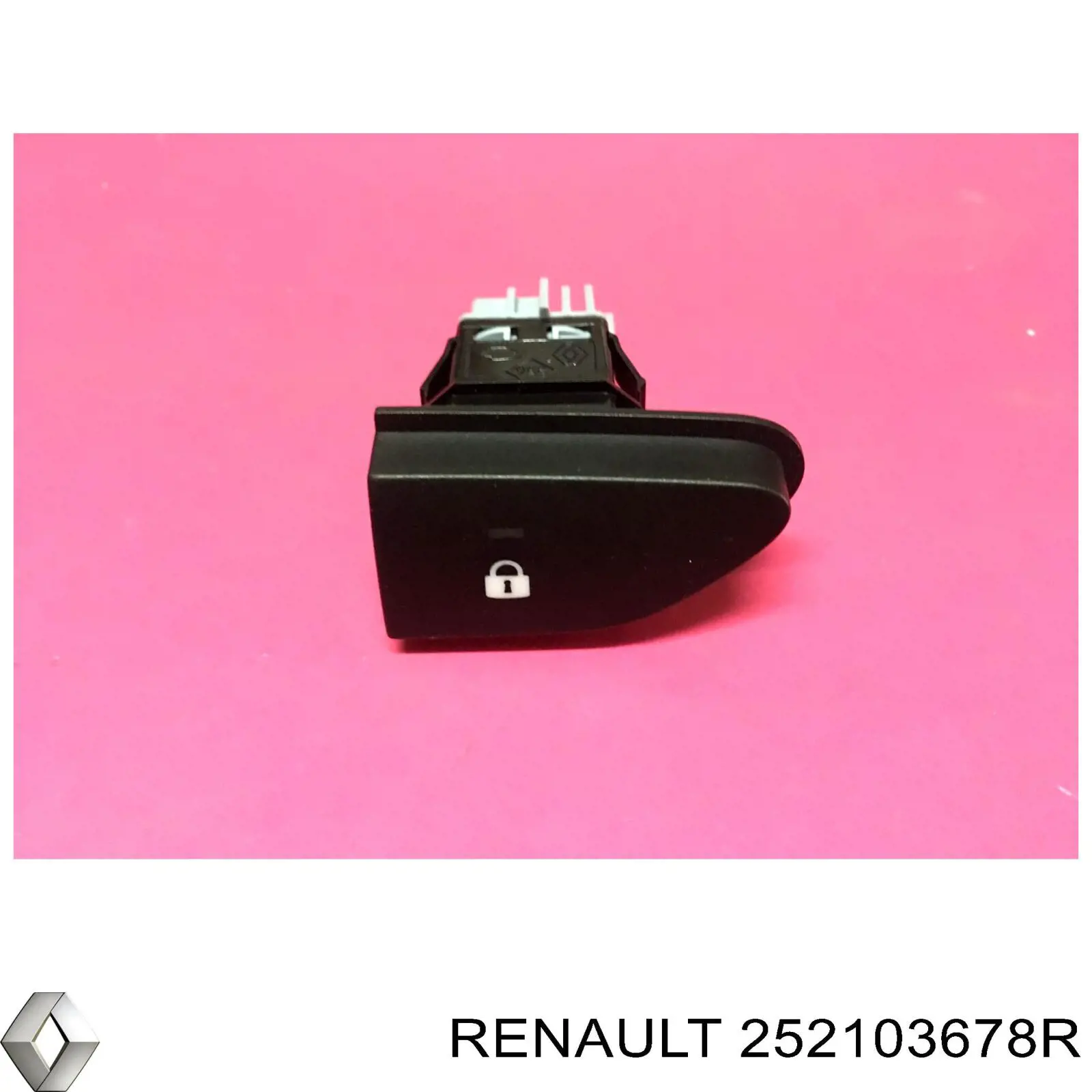 252103678R Renault (RVI) Кнопка блокування замка дверей
