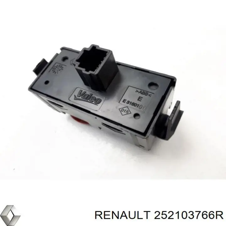 Кнопка включення аварійної сигналізації Renault (RVI) 252103766R ціна, від 6.37 USD