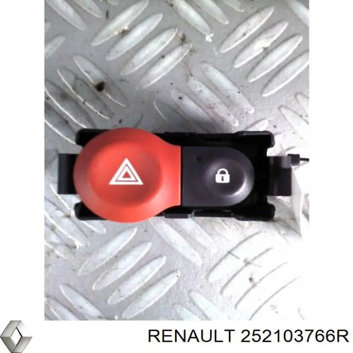 Кнопка включення аварійного сигналу Renault Modus (JP0) (Рено Модус)
