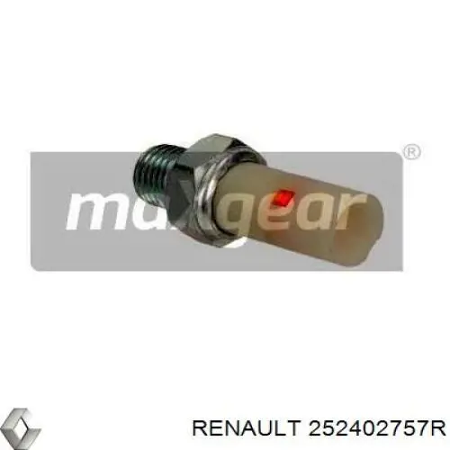 Манометри (показник тиску масла) Renault (RVI) 252402757R ціна, від 10.20 USD