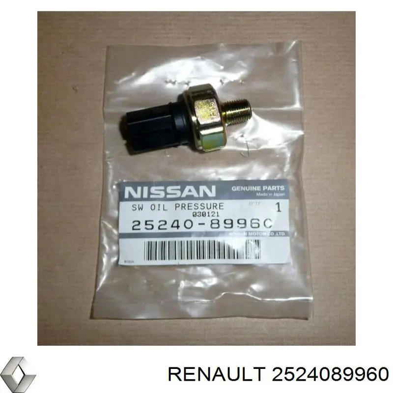 2524089960 Renault (RVI) датчик тиску масла