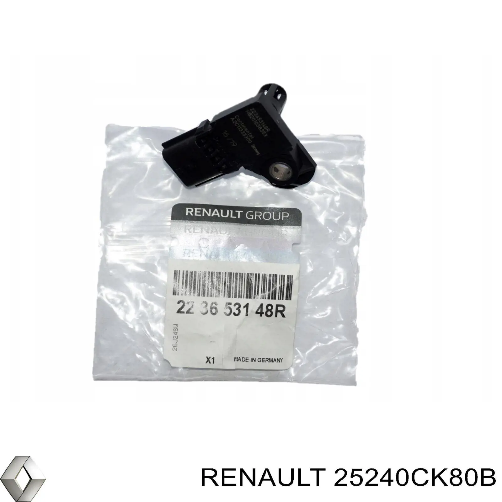 Манометри (показник тиску масла) Renault (RVI) 25240CK80B ціна, від 11.98 USD