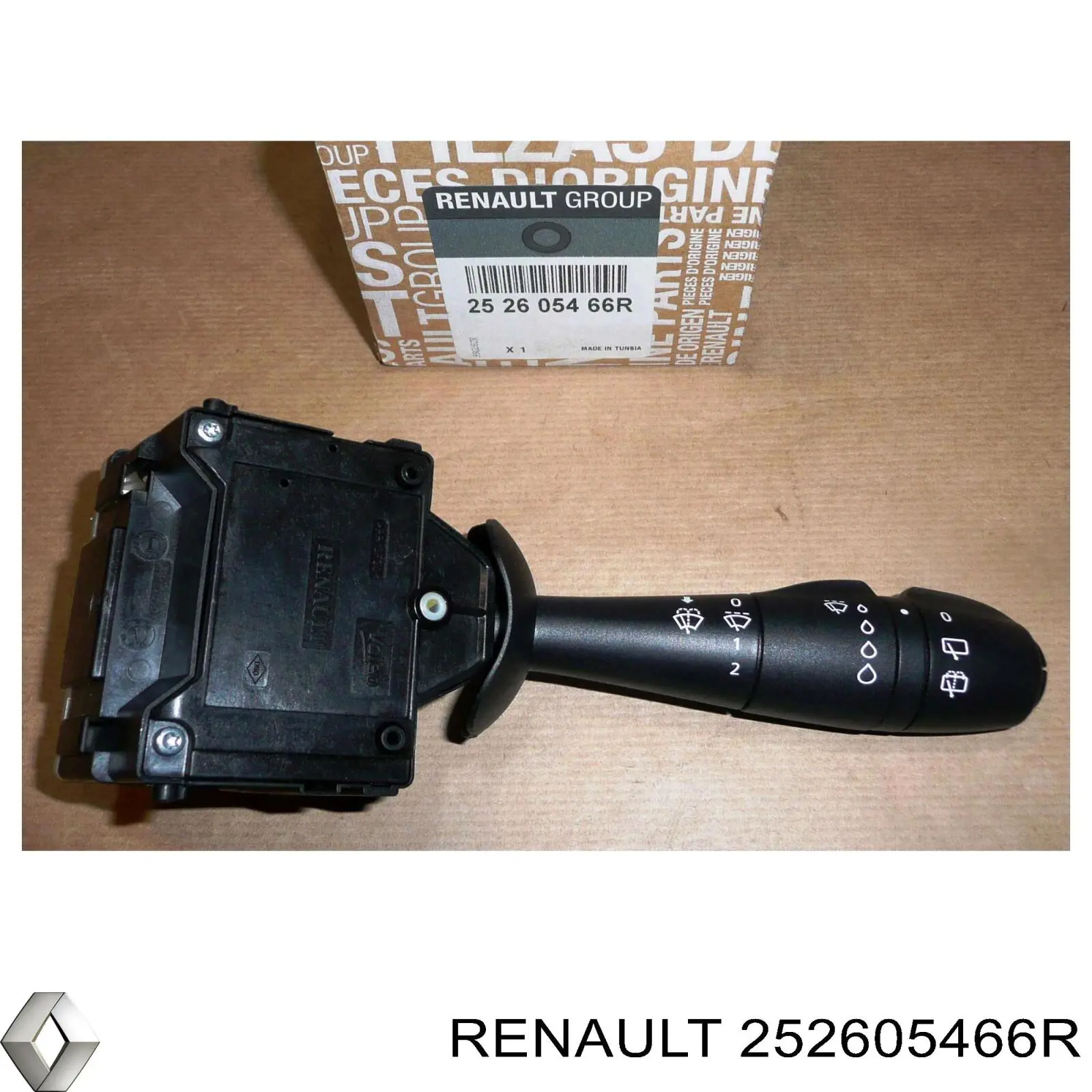 252605466R Renault (RVI) Перемикач підрульовий, правий