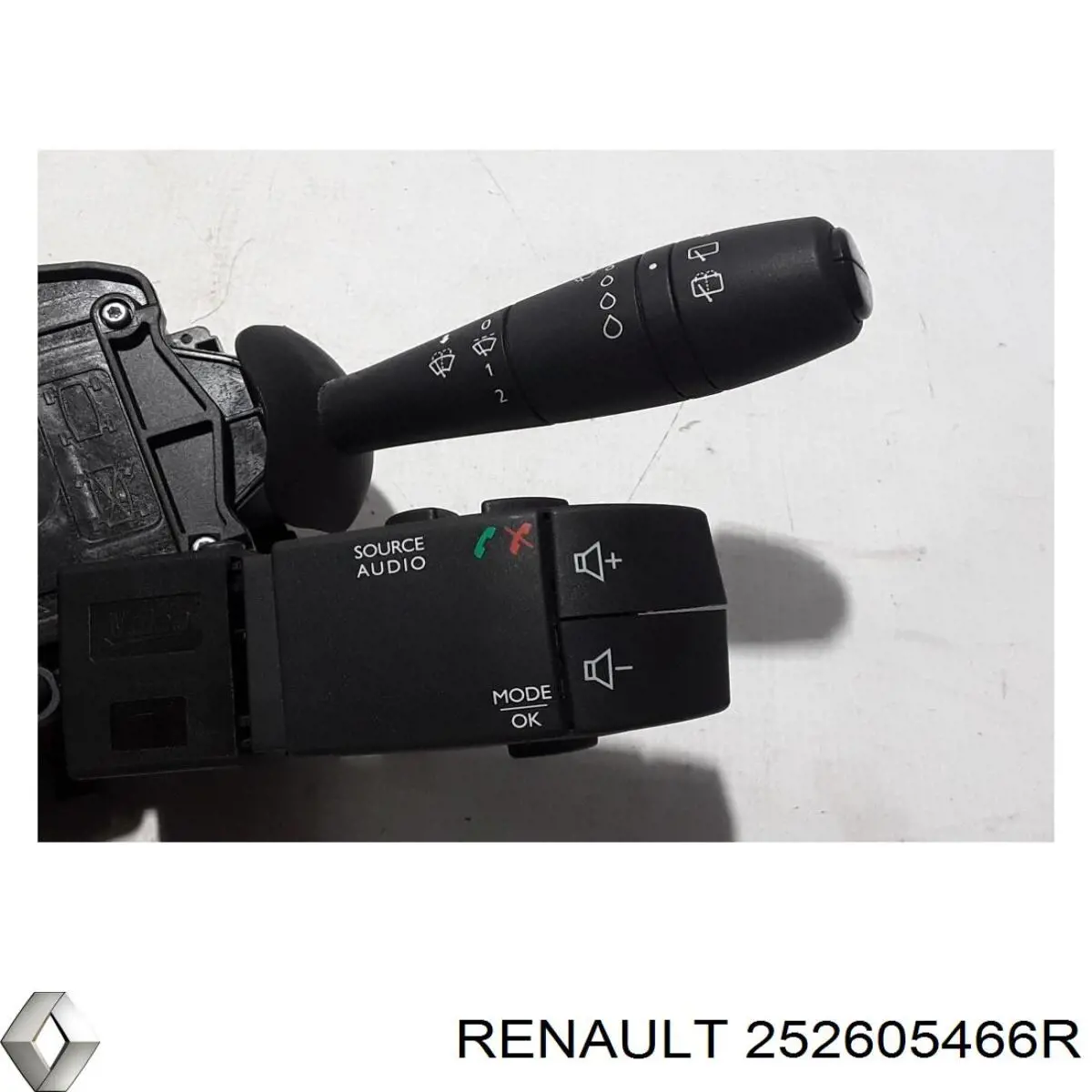 Перемикач підрульовий, правий Renault (RVI) 252605466R ціна, від 399.61 USD