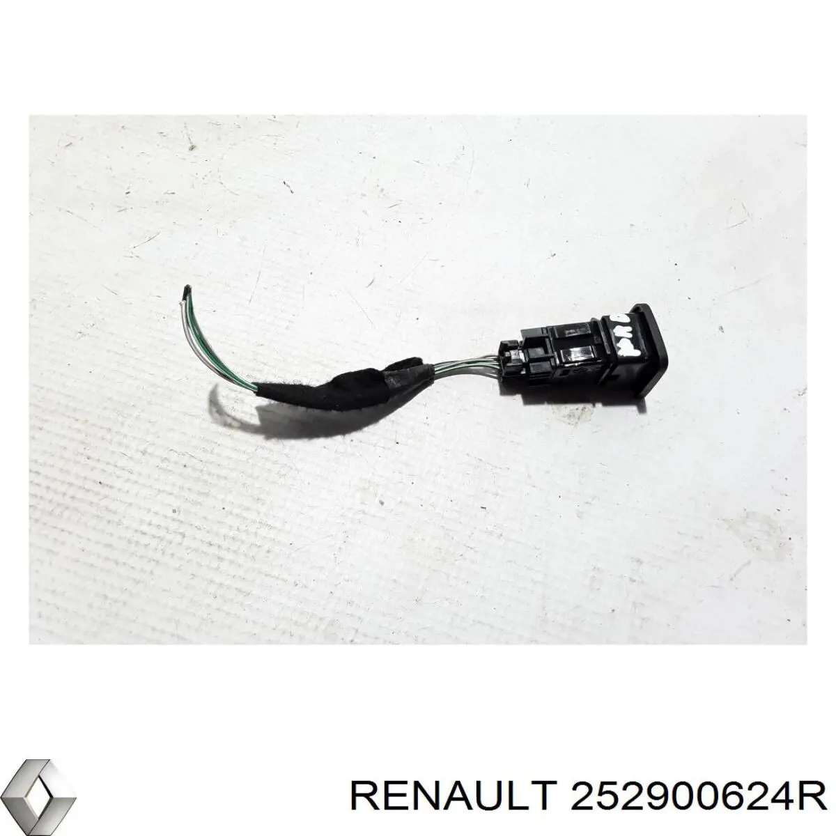 Кнопка включення аварійної сигналізації Renault (RVI) 252900624R ціна, від 15.22 USD