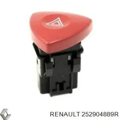252904889R Renault (RVI) кнопка включення аварійного сигналу